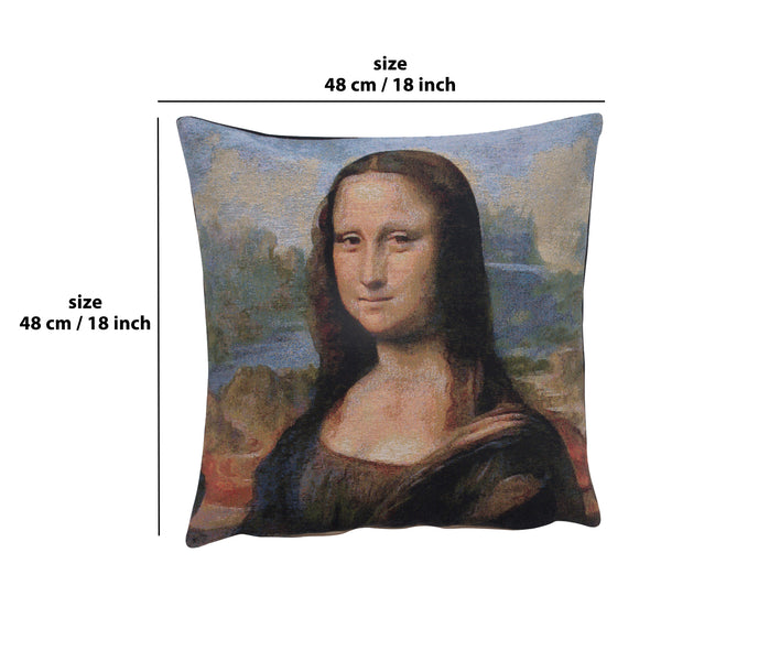 Mona Lisa II European Cushion Cover