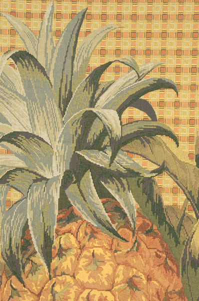 Tropical Pineapple Square European Tapestry