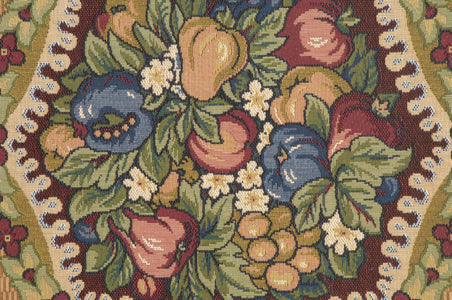 Fruit Medley II Lined European Throw