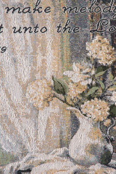 Life's Grand with Verse Fine Art Tapestry