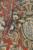 Heraldic Red Small European Tapestry
