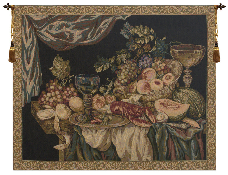 Elegant Feast Setting European Tapestry