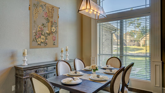 Corinthian Columns Blue  European Tapestry