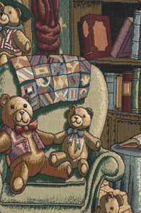 The Bears Den Tapestry Throw