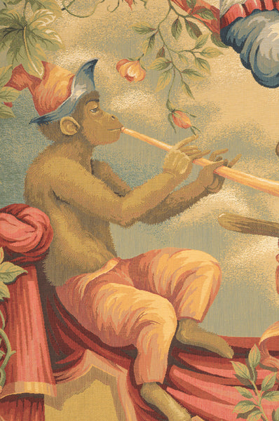 Monkey's Paradise II European Tapestry