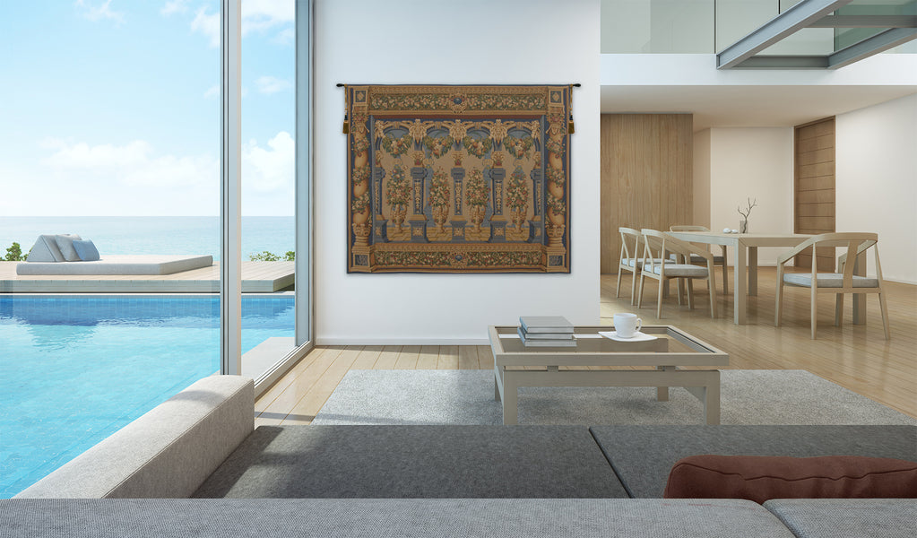 Loggia Columns Horizontal European Tapestry