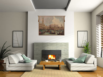 Bucintoro II Italian Tapestry Wall Hanging
