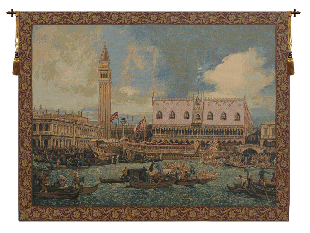 Bucintoro I Italian Tapestry Wall Hanging