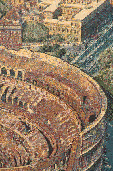The Coliseum Rome Italian Tapestry Wall Hanging