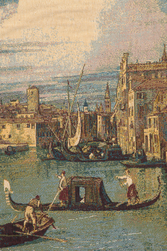 Saint Mary of Health and the Grand Canal Horizontal Italian Tapestry Wall Hanging