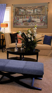 Last Supper by Rosselli Italian Tapestry Wall Hanging