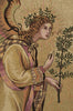 Annunciazione Tra I Santi Ansano E Margherita Italian Tapestry Wall Hanging