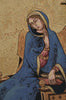 Annunciazione Tra I Santi Ansano E Margherita Italian Tapestry Wall Hanging