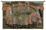 Roundance of Saints Italian Tapestry Wall Hanging