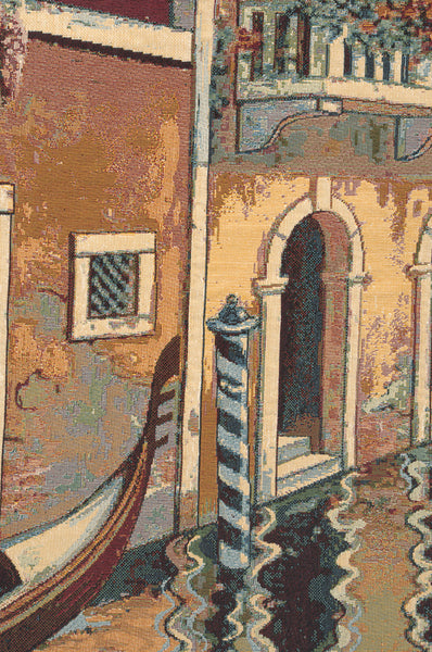 Canale Veneziano Italian Tapestry Wall Hanging