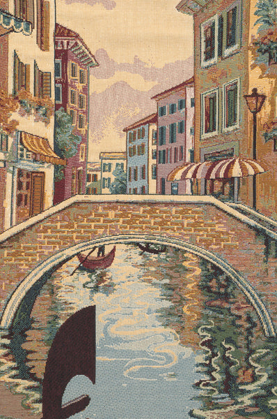 Canale Veneziano Italian Tapestry Wall Hanging