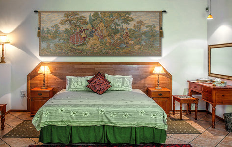 Scena Italian Tapestry Wall Hanging