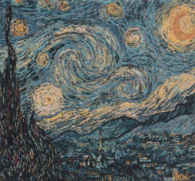 Van Gogh's Starry Night Small European Cushion Cover