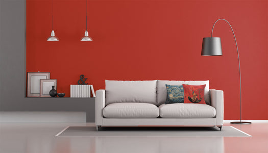 Kandinsky's Mit und Gegen European Cushion Cover