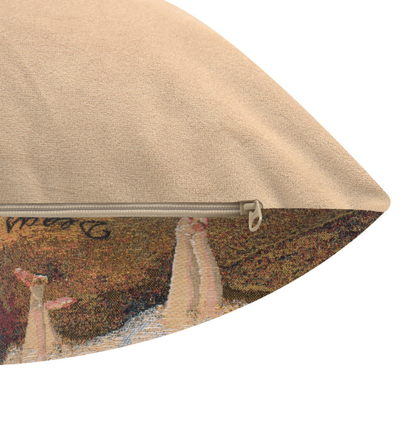 Degas Deux Dansiuses Small European Cushion Cover