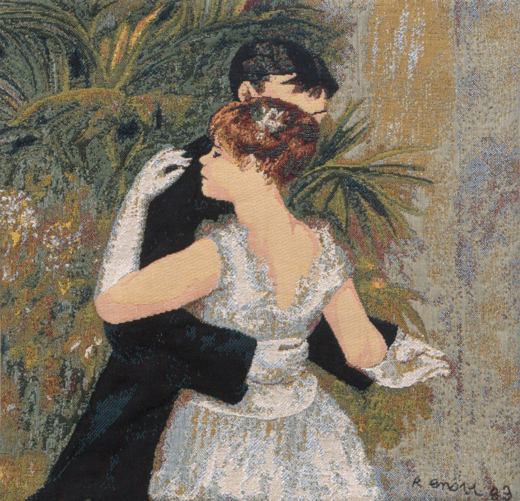 Degas Danse a la Ville Large European Cushion Cover