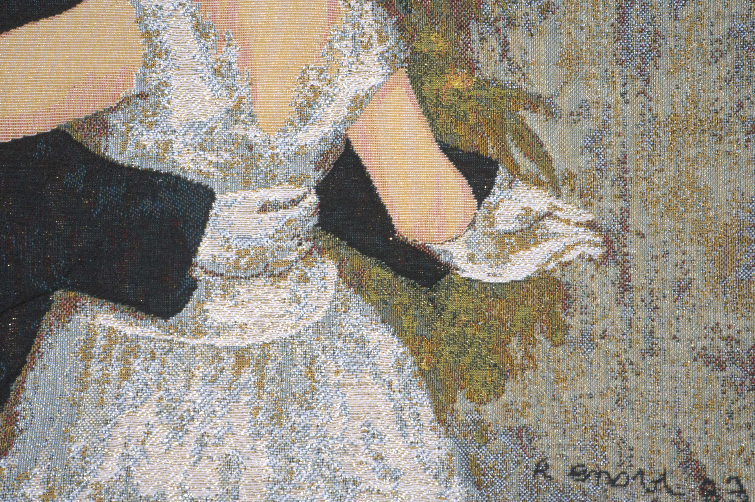 Degas Danse a la Ville Large European Cushion Cover