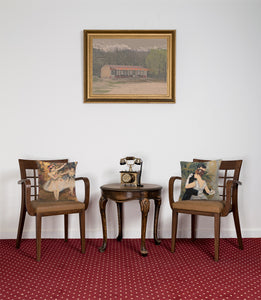 Degas Danse a la Ville Large European Cushion Cover