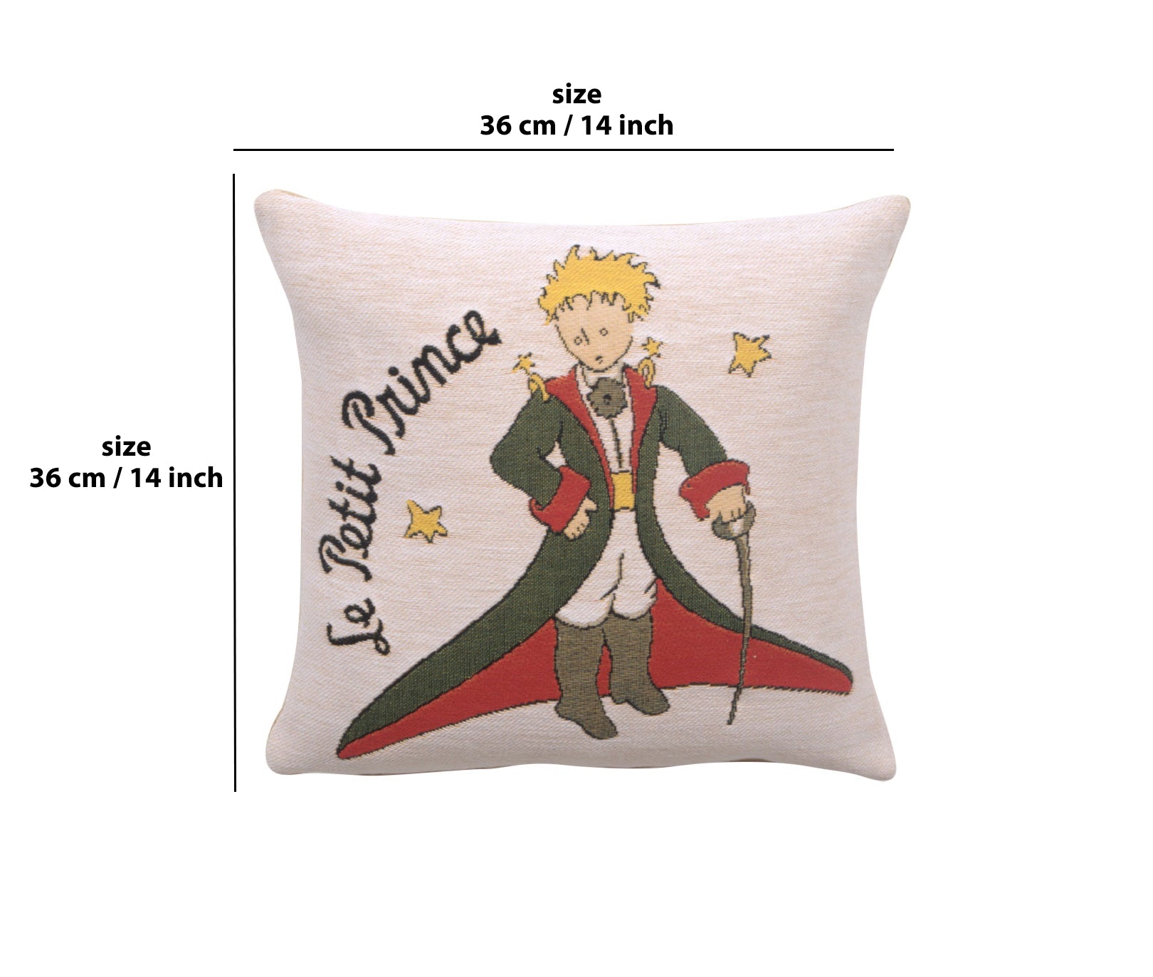 The Little Prince in Costume Small European Cushion Cover