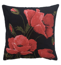 Poppies Large European Cushion Cover
