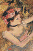 Degas Deux Dansiuses Large European Cushion Cover