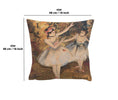 Degas Deux Dansiuses Large European Cushion Cover