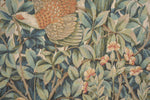 A Pheasant In A Forest Large French Tapestry Cushion