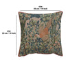 A Pheasant In A Forest Large French Tapestry Cushion