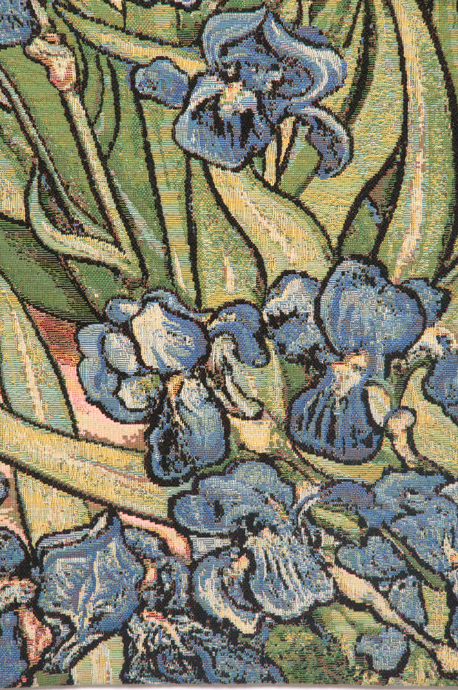Iris Small by Van Gogh Italian Tapestry Wall Hanging