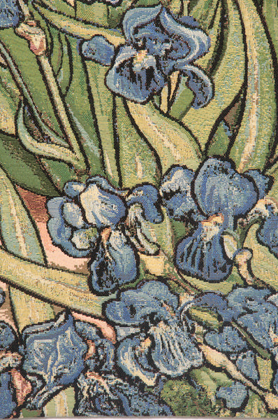 Iris Small by Van Gogh Italian Tapestry Wall Hanging