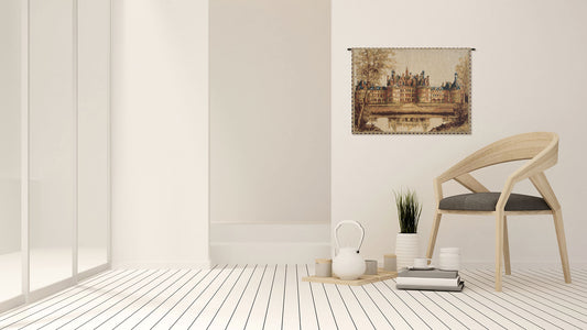 Chambord Castle Small European Tapestry