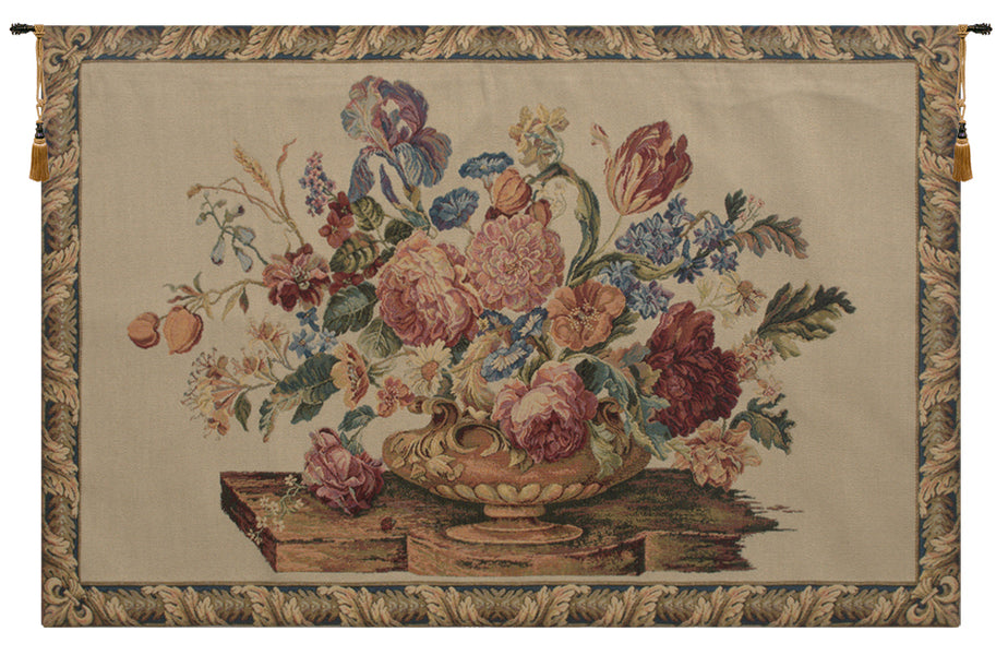 Pensee II Beige European Tapestries