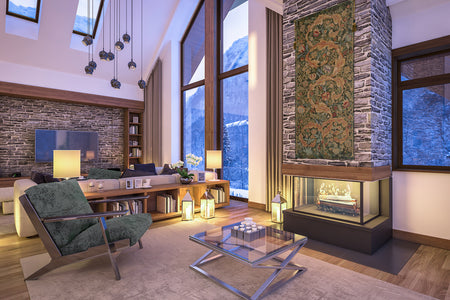 Acanthe Green Large French Tapestry