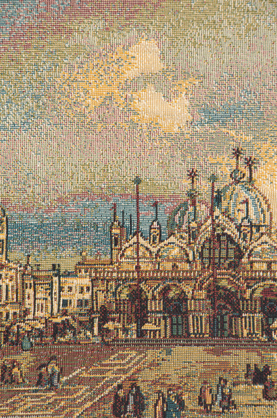 San Marco Square Small Italian Tapestry Wall Hanging