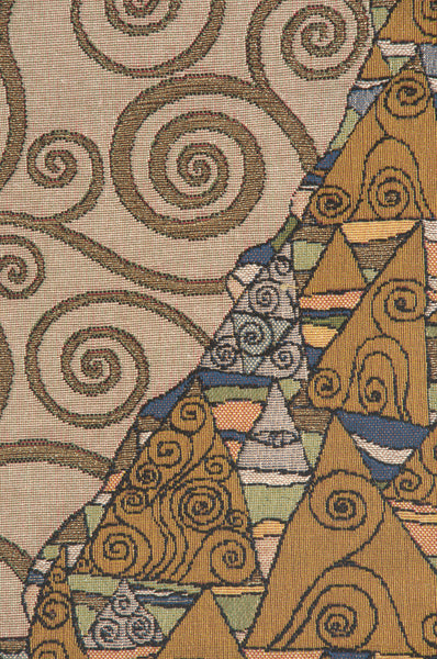 L'Attente Klimt a Droite Gris French Tapestry