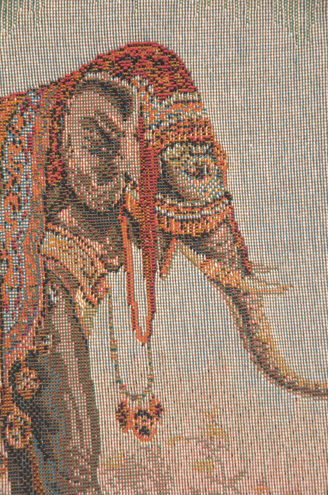 Elephant I Small French Tapestry Cushion