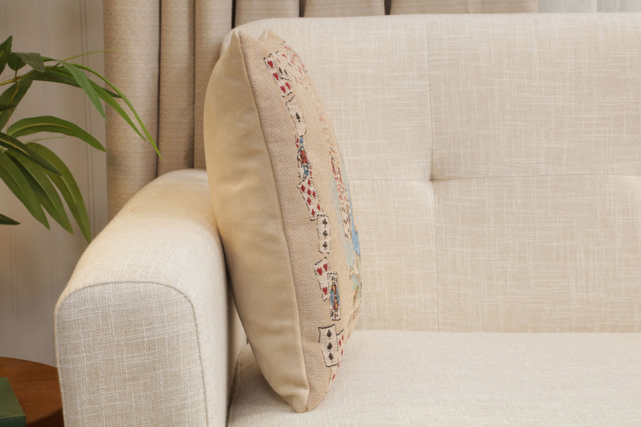 The Pack of Cards French Tapestry Cushion