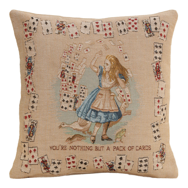 The Pack of Cards French Tapestry Cushion