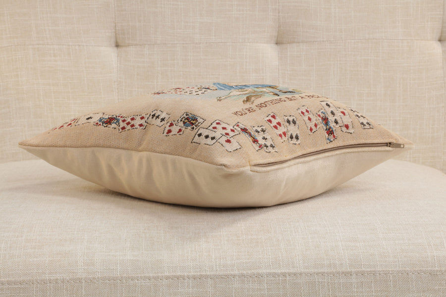 The Pack of Cards French Tapestry Cushion