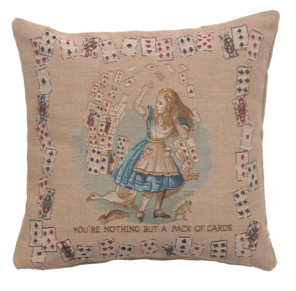 The Pack of Cards French Tapestry Cushion