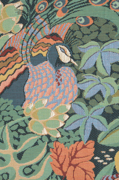 Jungle and Two Birds French Tapestry Cushion