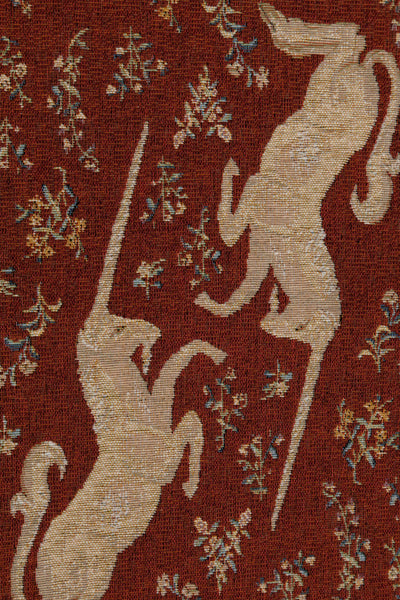 Licorne II Large French Tapestry Table Runner