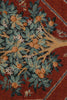 Orange Tree II Large French Tapestry Table Runner