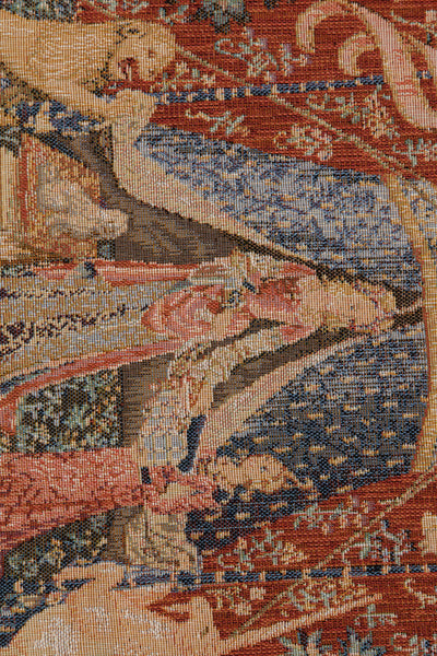 A Mon Seul Desir Small French Tapestry Table Runner