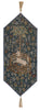 Licorne Captive Bleu Small French Tapestry Table Runner